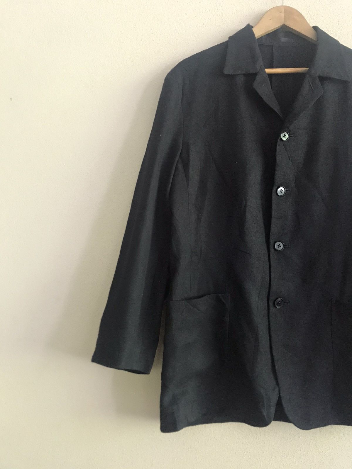 Issey Miyake IM Product Men by Issey Miyake black jacket Size US M / EU 48-50 / 2 - 4 Thumbnail