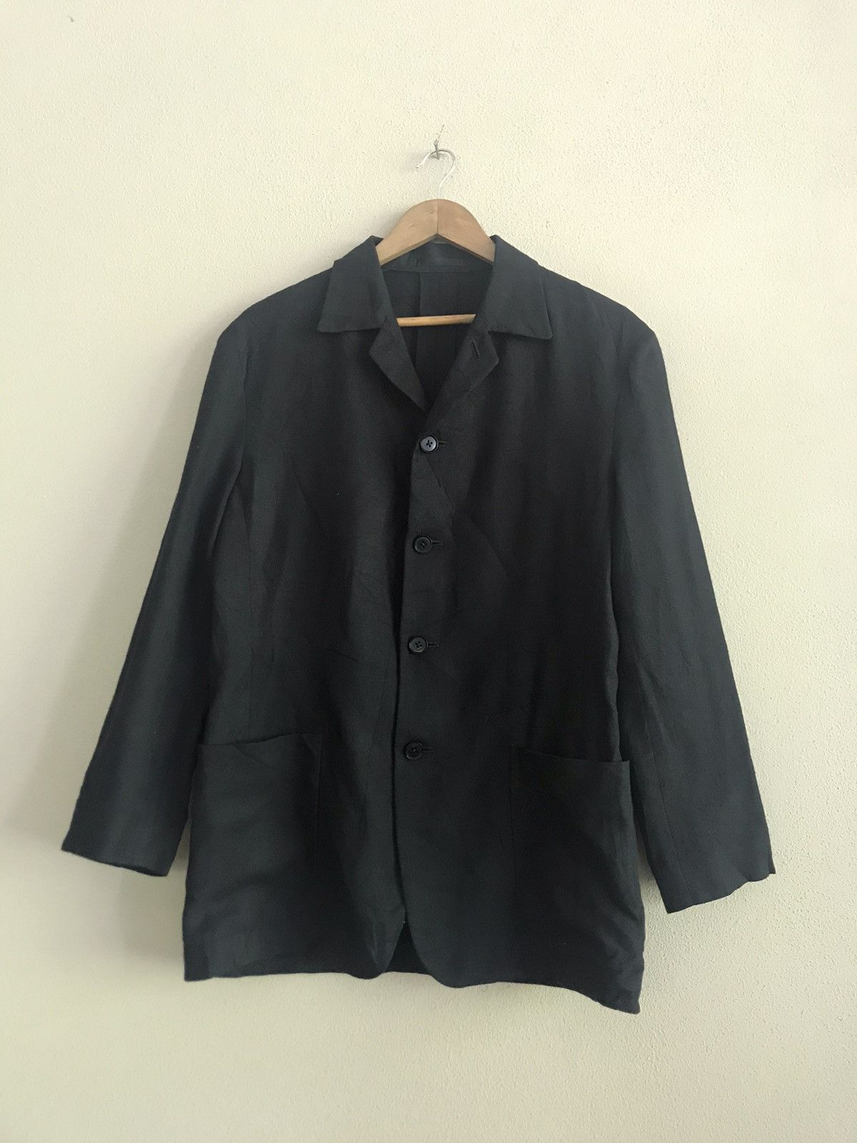 Issey Miyake IM Product Men by Issey Miyake black jacket Size US M / EU 48-50 / 2 - 1 Thumbnail