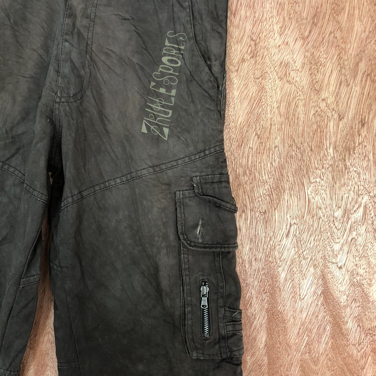 Faded Glory DLL Zhule Sport Brown Multipocket Cargo Pants #c667 Size US 28 / EU 44 - 7 Thumbnail