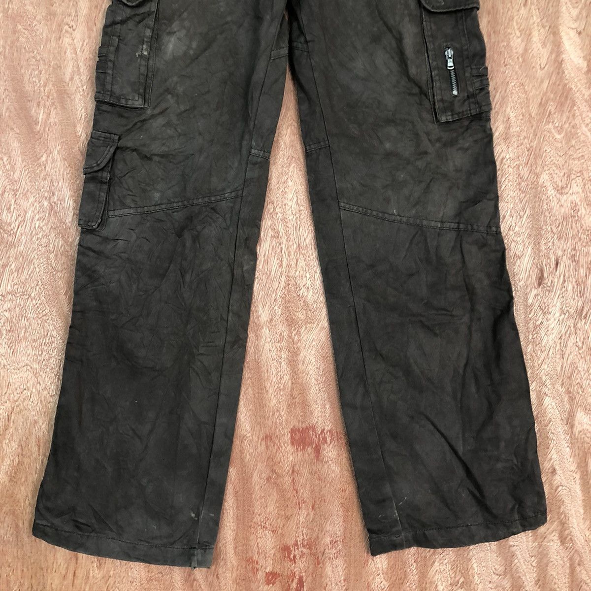 Faded Glory DLL Zhule Sport Brown Multipocket Cargo Pants #c667 Size US 28 / EU 44 - 3 Thumbnail