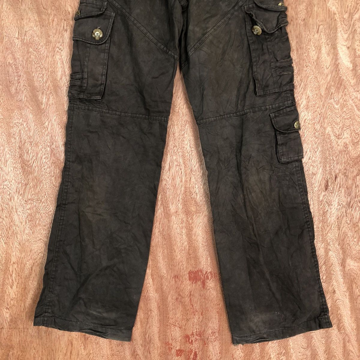 Faded Glory DLL Zhule Sport Brown Multipocket Cargo Pants #c667 Size US 28 / EU 44 - 11 Thumbnail