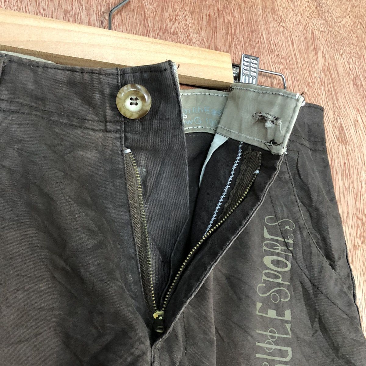 Faded Glory DLL Zhule Sport Brown Multipocket Cargo Pants #c667 Size US 28 / EU 44 - 8 Thumbnail