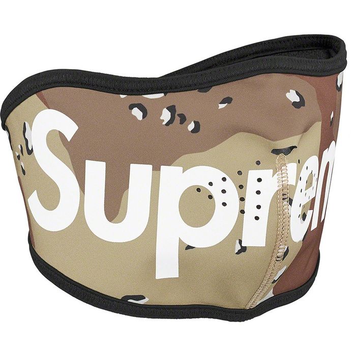 NEW AUTHENTIC SUPREME Neoprene Face Mask CAMO GREAT