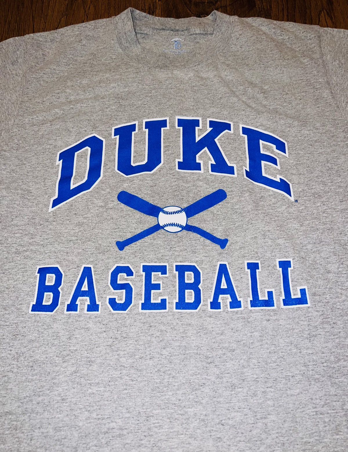 NCAA Vintage DUKE BLUE DEVILS Baseball T-shirt Size US M / EU 48-50 / 2 - 4 Thumbnail