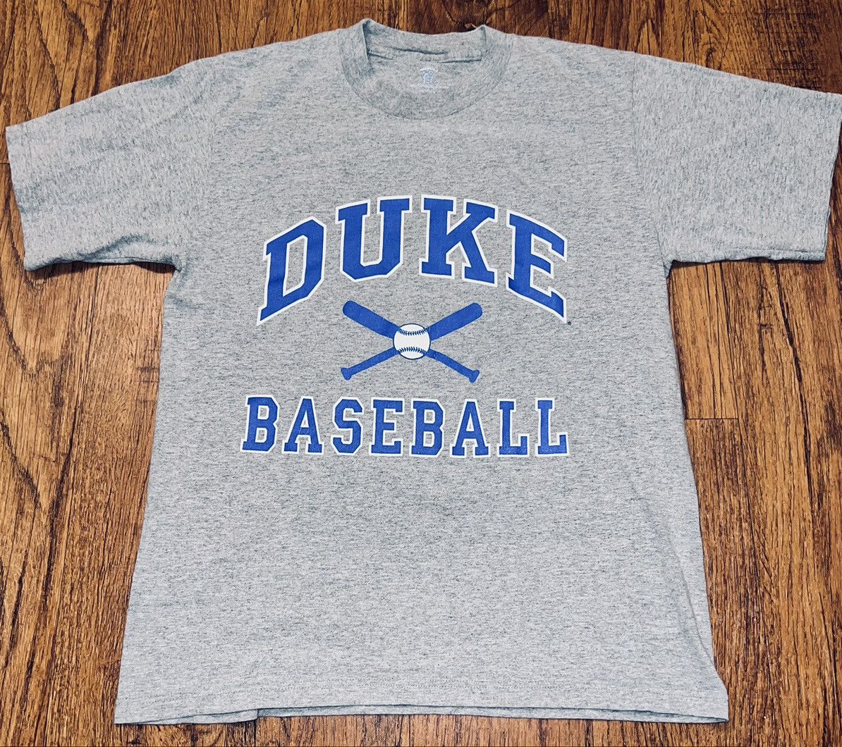 NCAA Vintage DUKE BLUE DEVILS Baseball T-shirt Size US M / EU 48-50 / 2 - 1 Thumbnail