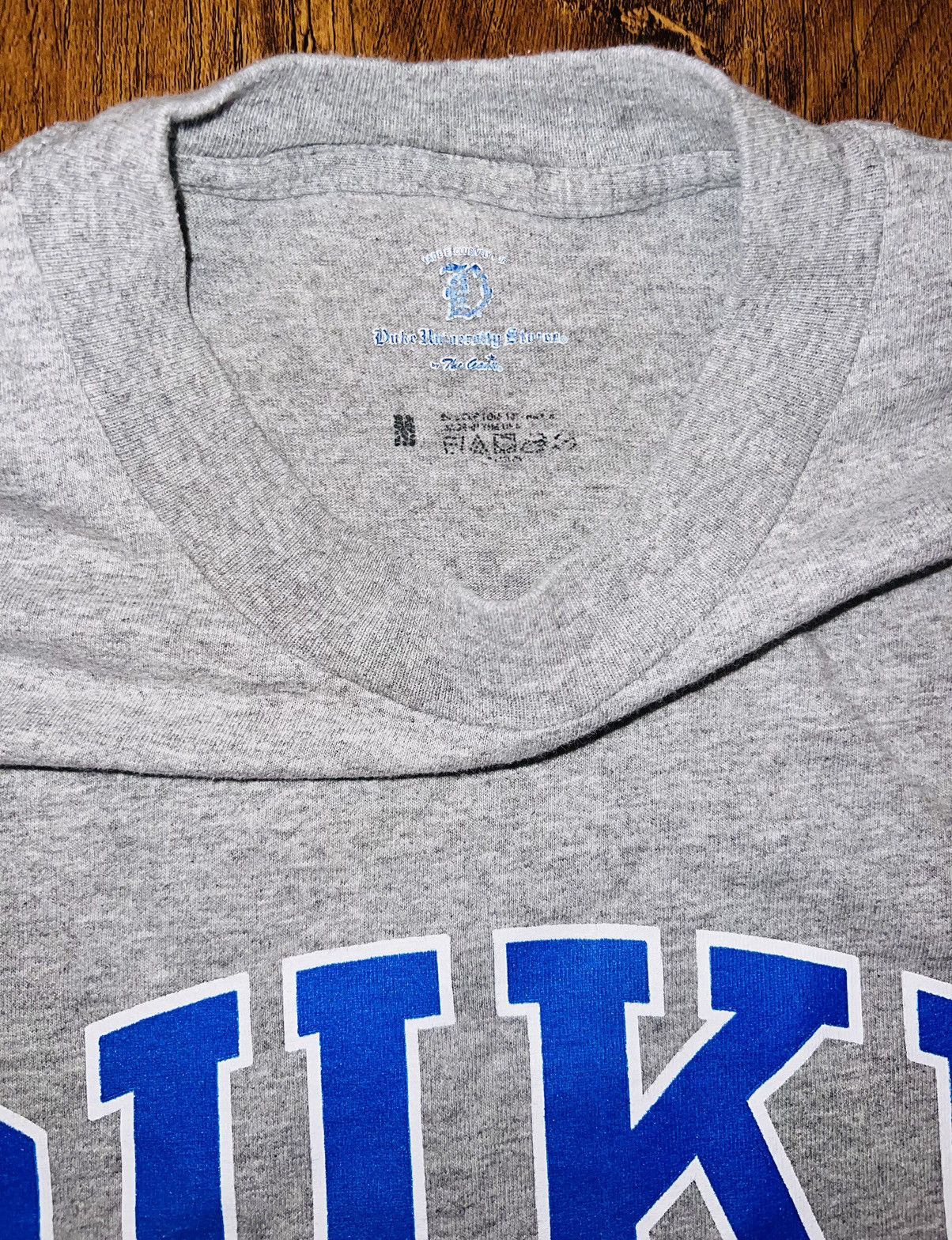 NCAA Vintage DUKE BLUE DEVILS Baseball T-shirt Size US M / EU 48-50 / 2 - 6 Thumbnail