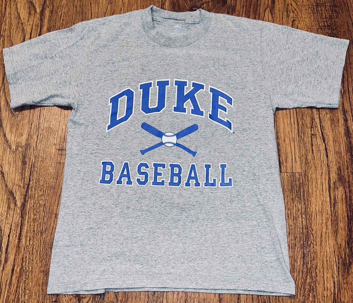 NCAA Vintage DUKE BLUE DEVILS Baseball T-shirt Size US M / EU 48-50 / 2 - 3 Thumbnail