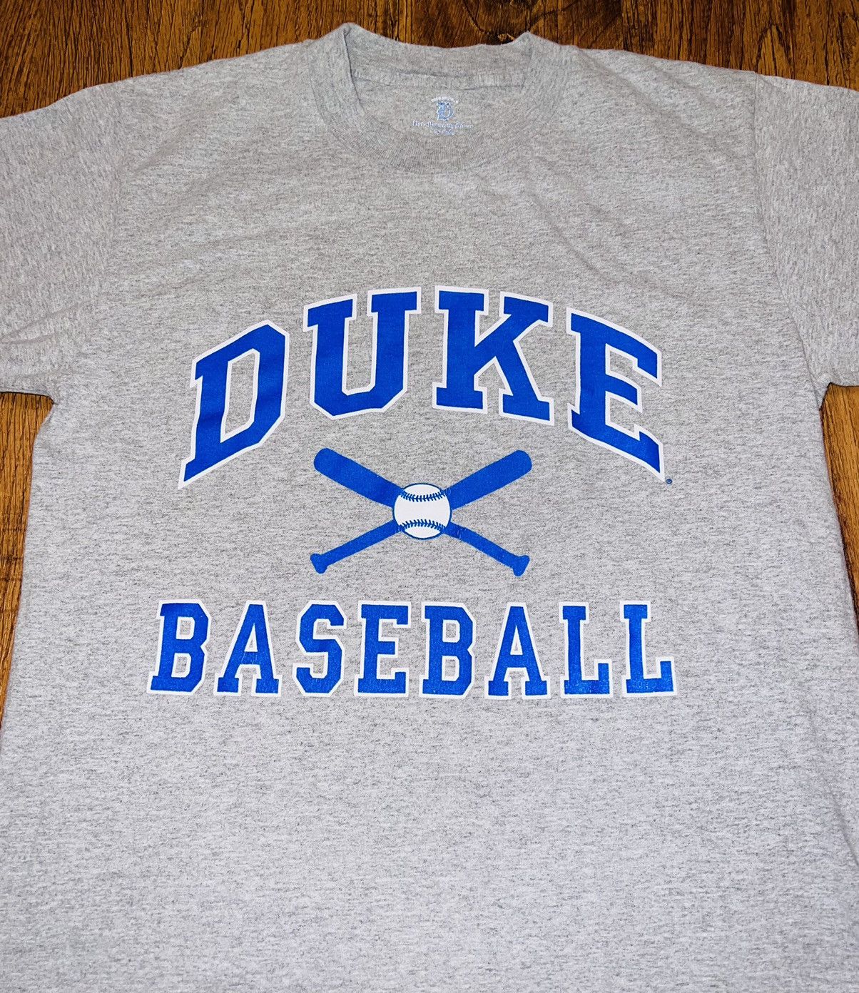 NCAA Vintage DUKE BLUE DEVILS Baseball T-shirt Size US M / EU 48-50 / 2 - 2 Thumbnail