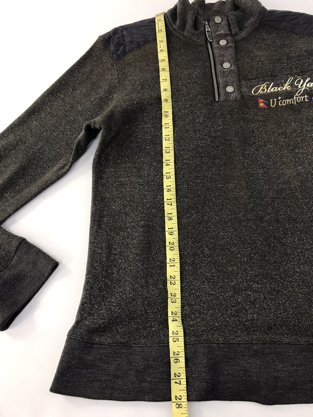 BLACKYAK Sweatshirt Black Yak Faded Colour Comfort Hiking Sportwear Size US M / EU 48-50 / 2 - 13 Thumbnail