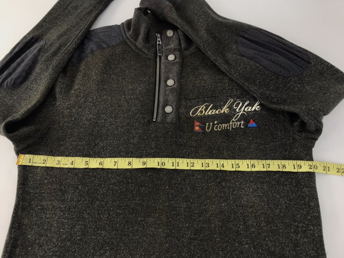 BLACKYAK Sweatshirt Black Yak Faded Colour Comfort Hiking Sportwear Size US M / EU 48-50 / 2 - 12 Thumbnail