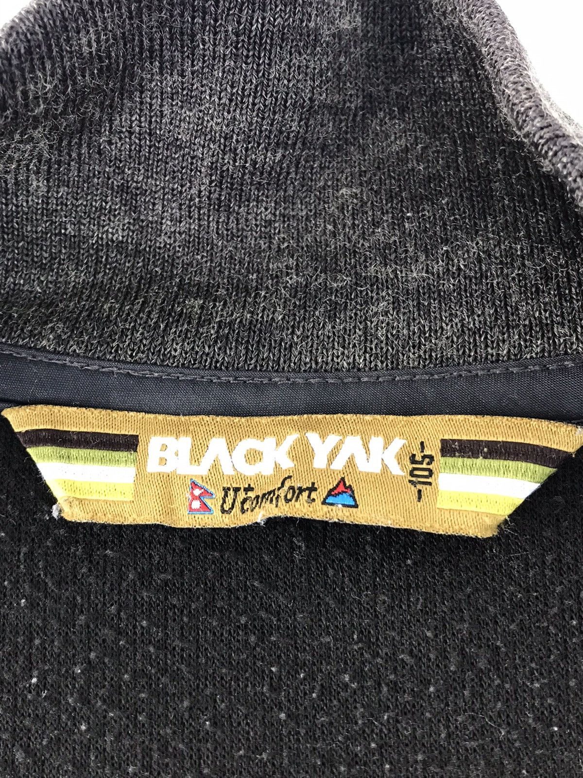 BLACKYAK Sweatshirt Black Yak Faded Colour Comfort Hiking Sportwear Size US M / EU 48-50 / 2 - 7 Thumbnail
