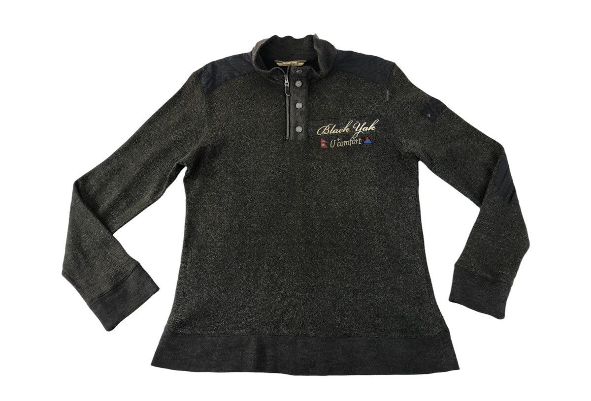 BLACKYAK Sweatshirt Black Yak Faded Colour Comfort Hiking Sportwear Size US M / EU 48-50 / 2 - 1 Thumbnail