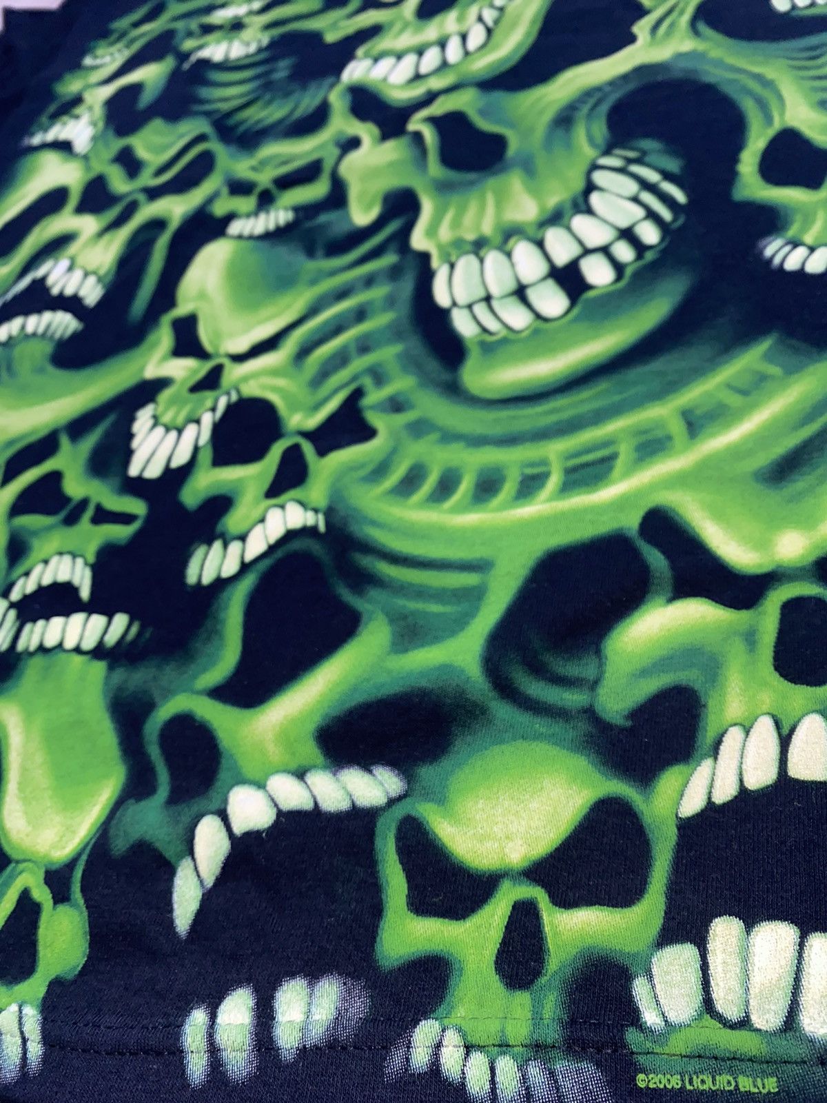 Liquid Blue × Supreme 90s Skull Pile Glow In Dark Carhartt Size US XL / EU 56 / 4 - 9 Thumbnail