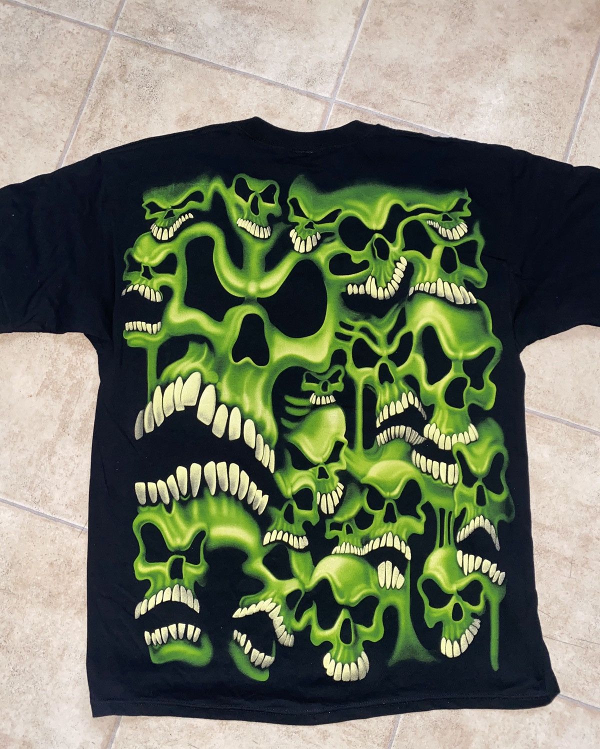Liquid Blue × Supreme 90s Skull Pile Glow In Dark Carhartt Size US XL / EU 56 / 4 - 5 Thumbnail