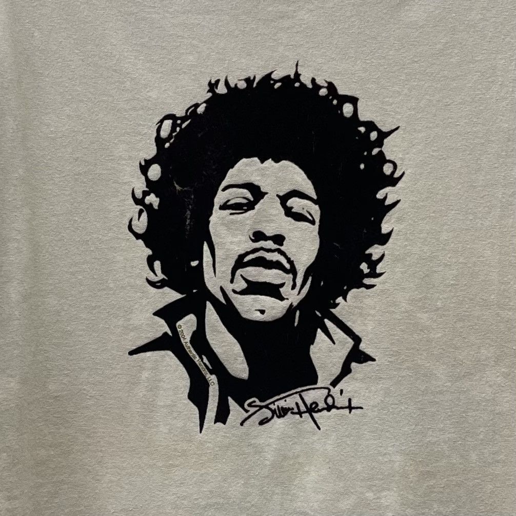 Band Tees Vintage Y2k Jimi Hendrix T-Shirt JIMI HENDRIX Tee Size US XL / EU 56 / 4 - 2 Thumbnail