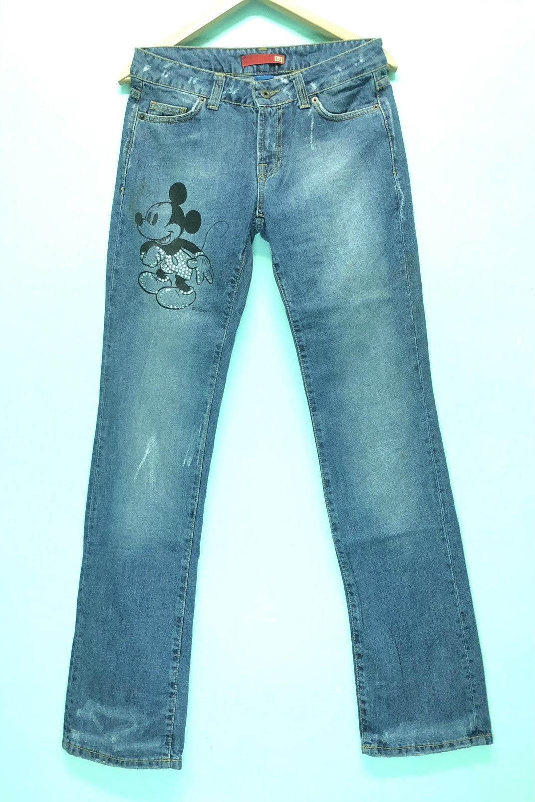 Disney × Liu Jo LIU-JO x DISNEY BLUE WASH DENIM MADE IN ITALY 🇮🇹 Size US 28 / EU 44 - 1 Thumbnail