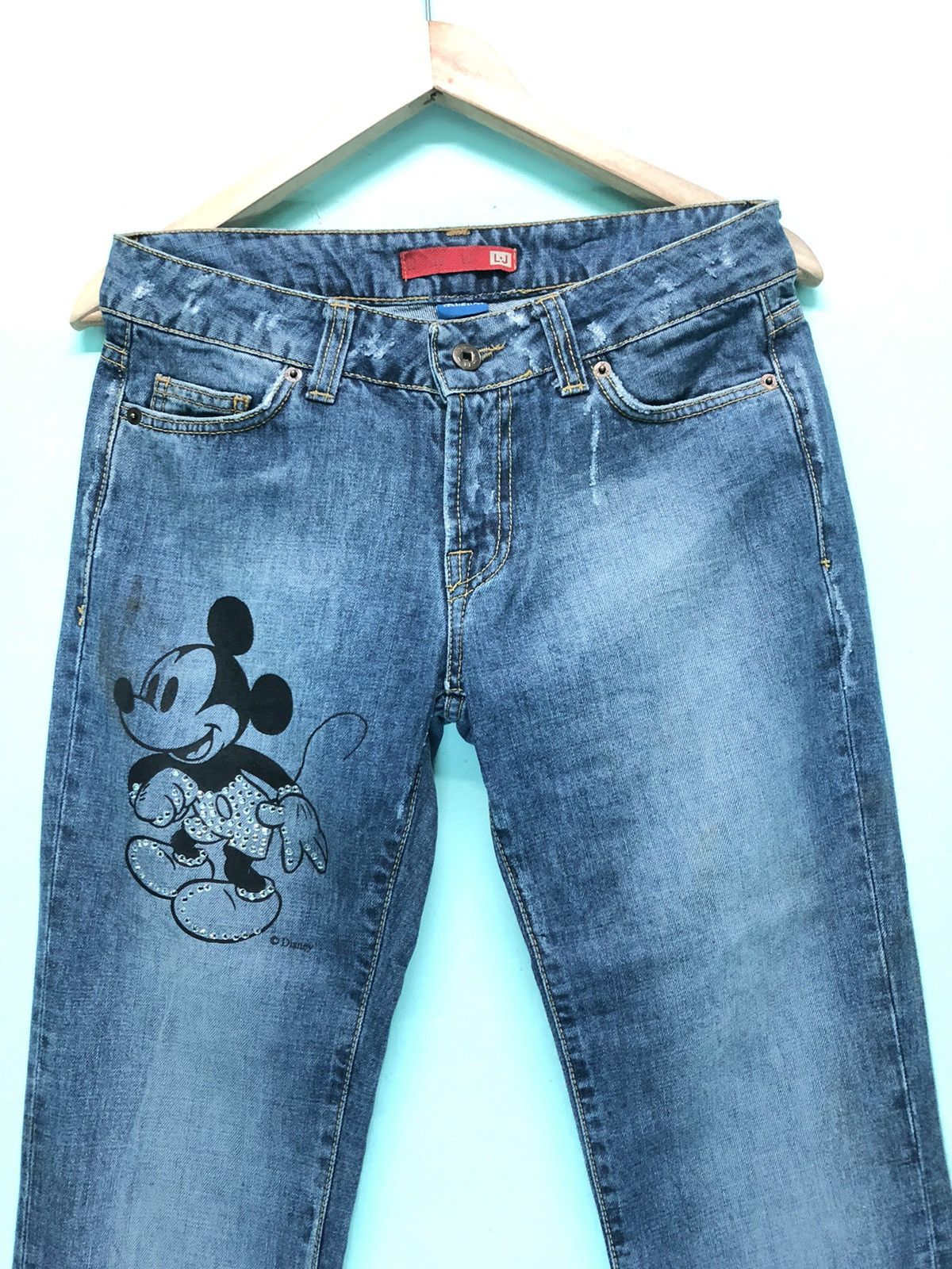 Disney × Liu Jo LIU-JO x DISNEY BLUE WASH DENIM MADE IN ITALY 🇮🇹 Size US 28 / EU 44 - 2 Thumbnail