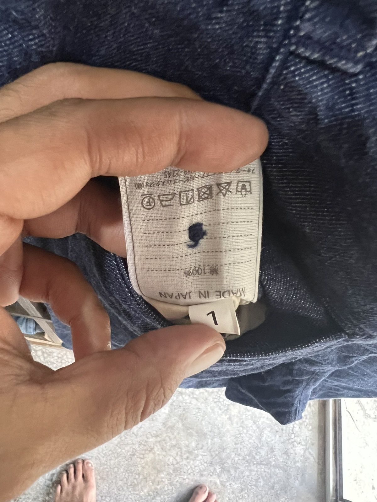 45rpm 🔥45rpm Denim Trousers Size US 27 - 11 Thumbnail