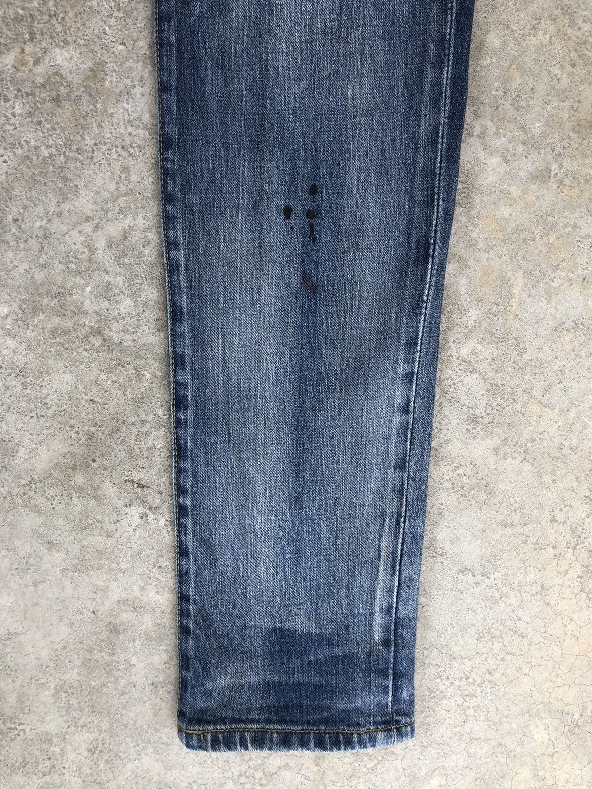 Loveless × Number (N)ine Number (N)ine x Loveless Guild Prime Distressed Jeans Size US 30 / EU 46 - 7 Thumbnail