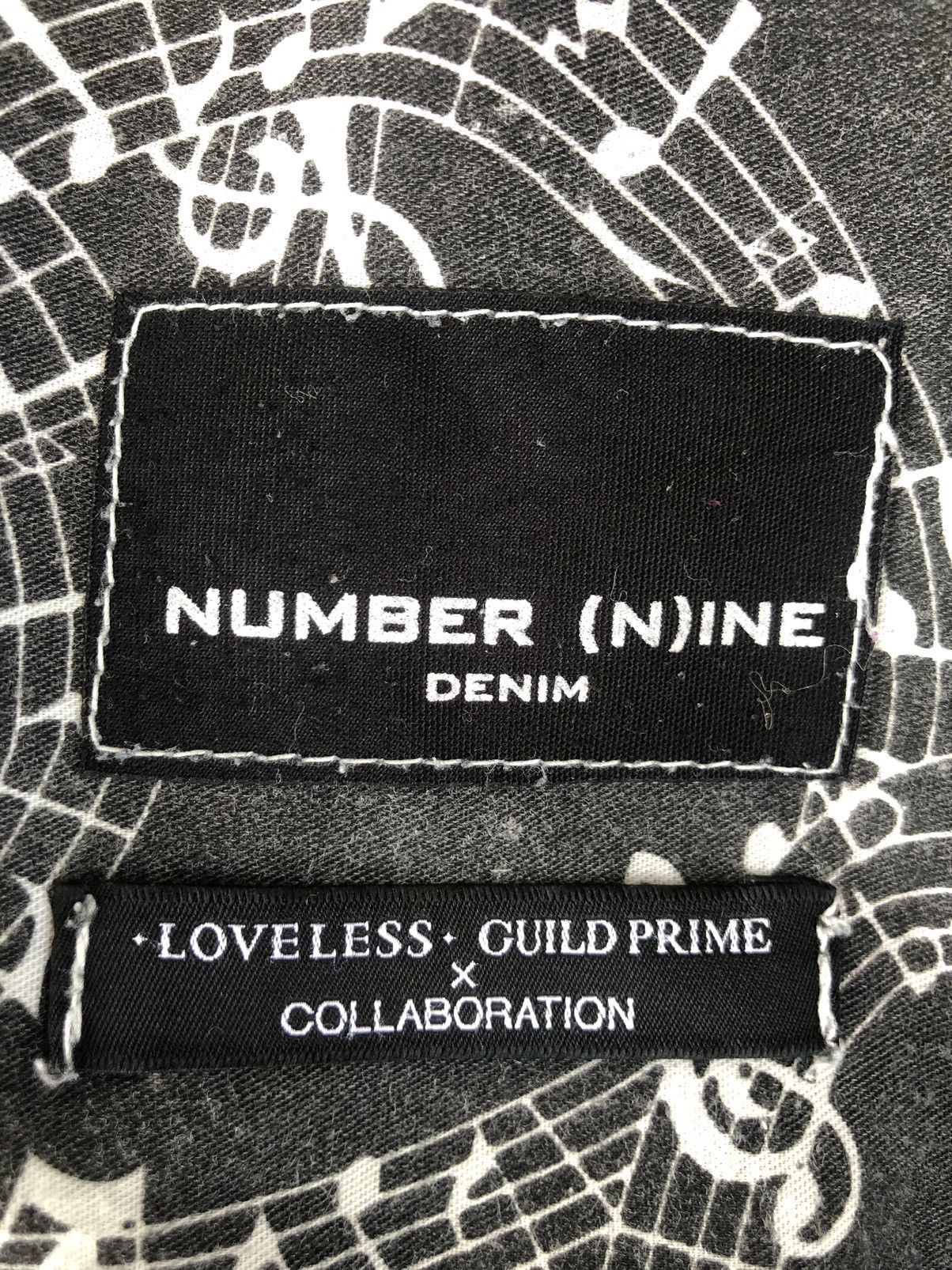 Loveless × Number (N)ine Number (N)ine x Loveless Guild Prime Distressed Jeans Size US 30 / EU 46 - 21 Thumbnail
