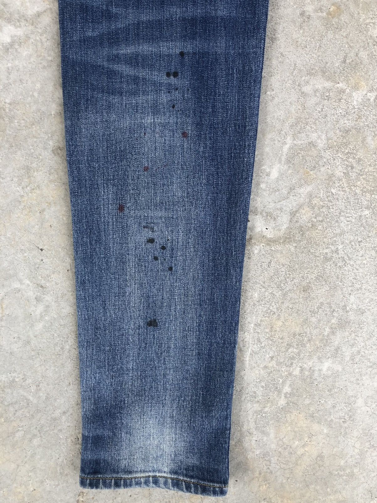 Loveless × Number (N)ine Number (N)ine x Loveless Guild Prime Distressed Jeans Size US 30 / EU 46 - 11 Thumbnail