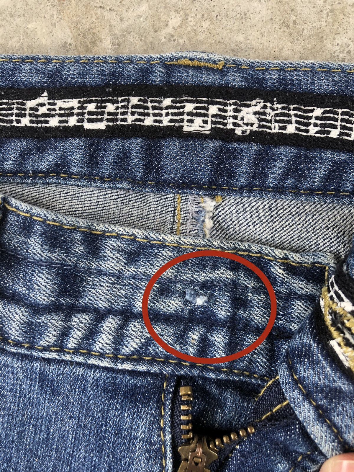 Loveless × Number (N)ine Number (N)ine x Loveless Guild Prime Distressed Jeans Size US 30 / EU 46 - 14 Thumbnail