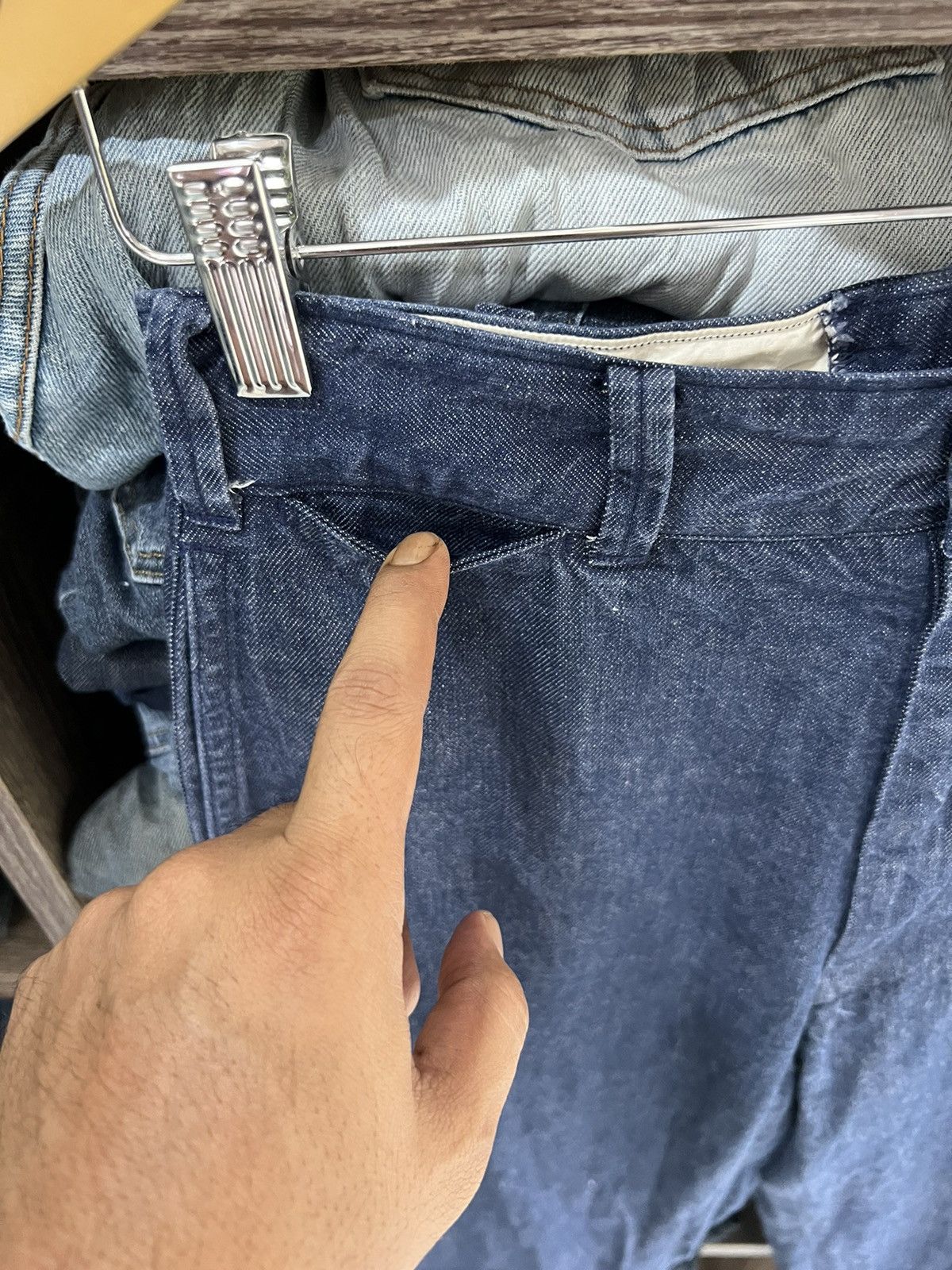 45rpm 🔥45rpm Denim Trousers Size US 27 - 4 Thumbnail