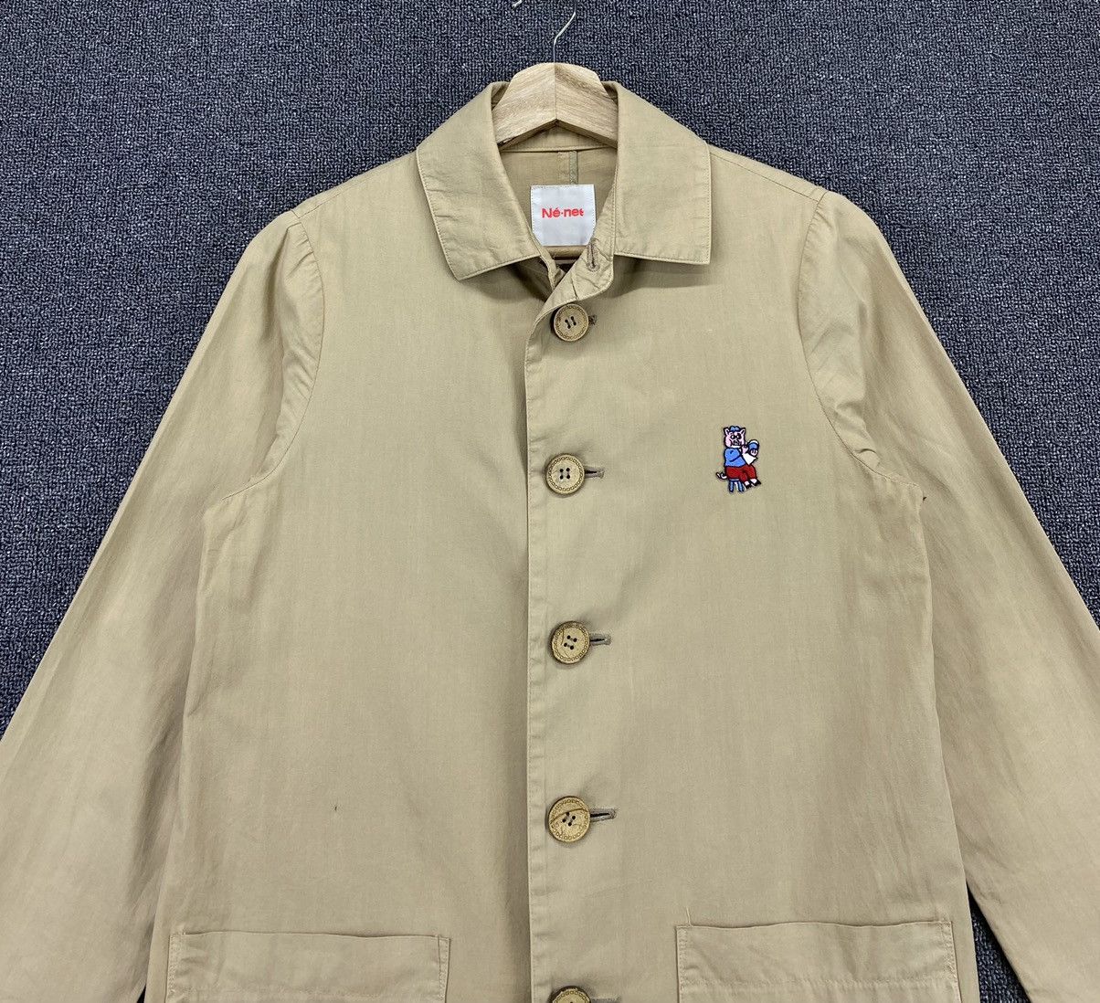 Issey Miyake Vintage Ne-Net by Issey Miyake Buttop Up Cotton Jacket Size M / US 6-8 / IT 42-44 - 5 Thumbnail