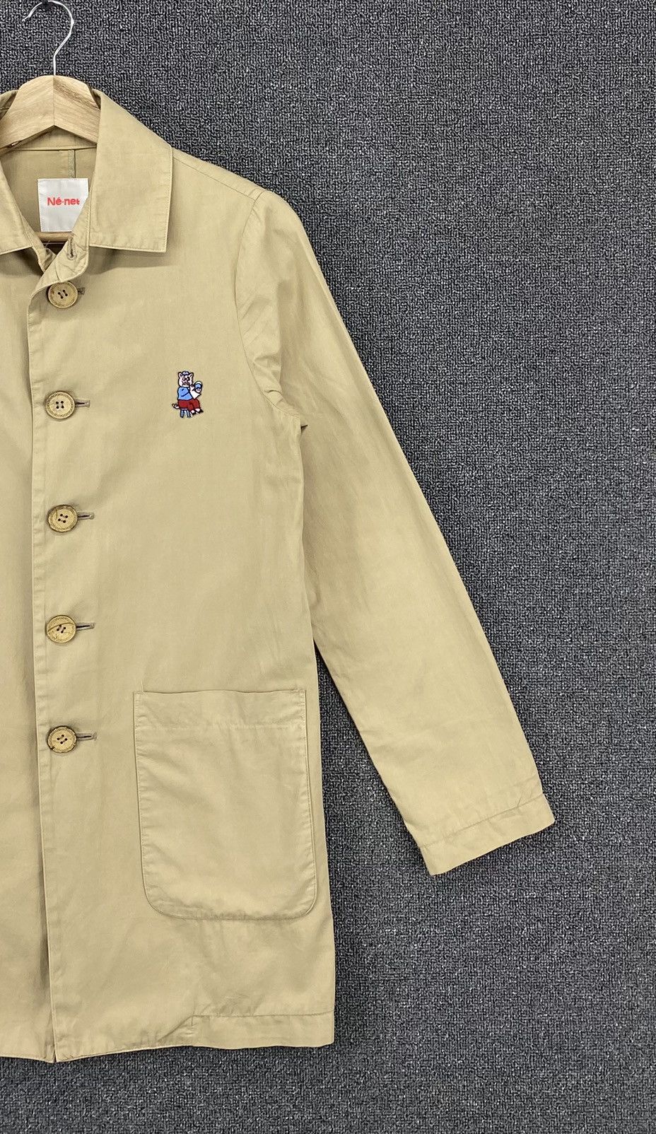 Issey Miyake Vintage Ne-Net by Issey Miyake Buttop Up Cotton Jacket Size M / US 6-8 / IT 42-44 - 3 Thumbnail