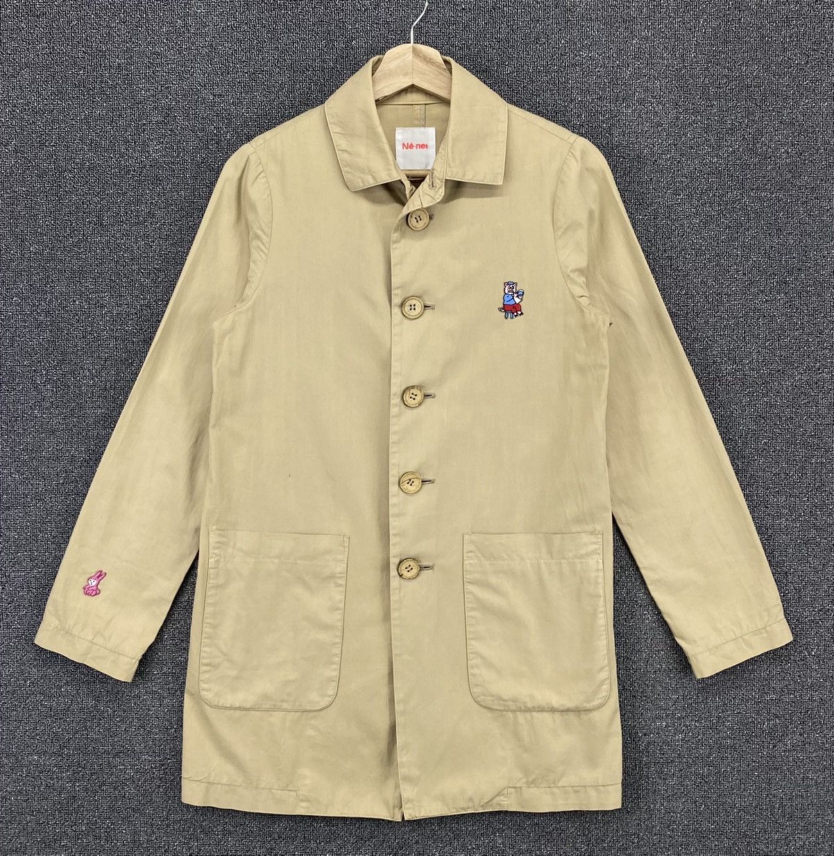 Issey Miyake Vintage Ne-Net by Issey Miyake Buttop Up Cotton Jacket Size M / US 6-8 / IT 42-44 - 1 Thumbnail