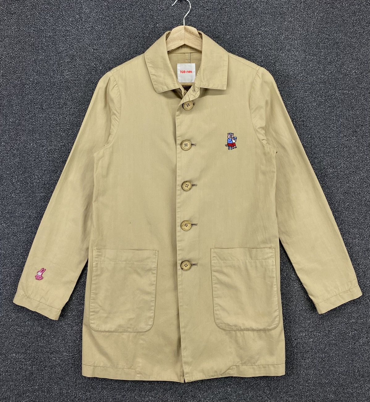 Issey Miyake Vintage Ne-Net by Issey Miyake Buttop Up Cotton Jacket Size M / US 6-8 / IT 42-44 - 6 Thumbnail