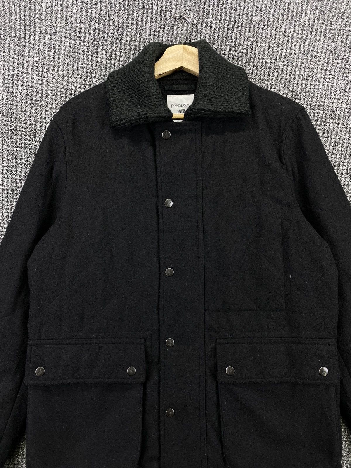 JW Anderson × Uniqlo J. W. Anderson x Uniqlo Double Pocket Quilted Wool Jacket Size US L / EU 52-54 / 3 - 5 Thumbnail