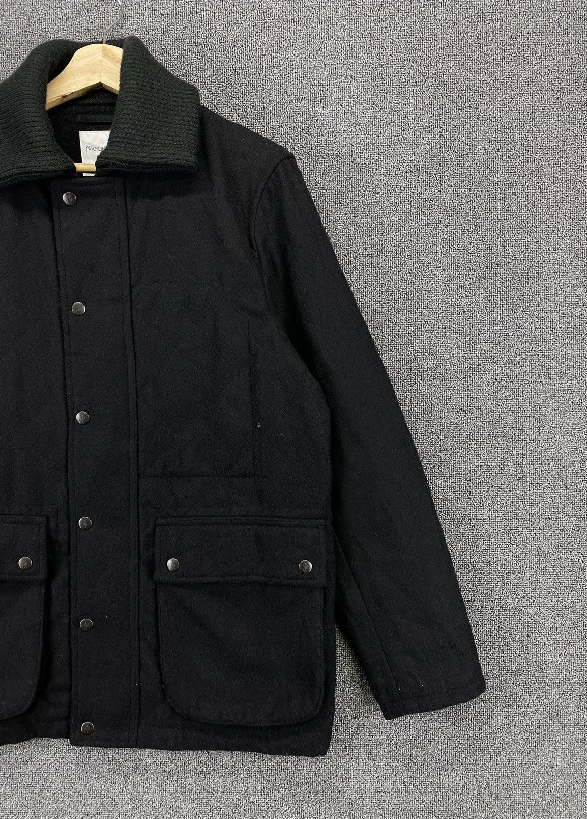 JW Anderson × Uniqlo J. W. Anderson x Uniqlo Double Pocket Quilted Wool Jacket Size US L / EU 52-54 / 3 - 4 Thumbnail