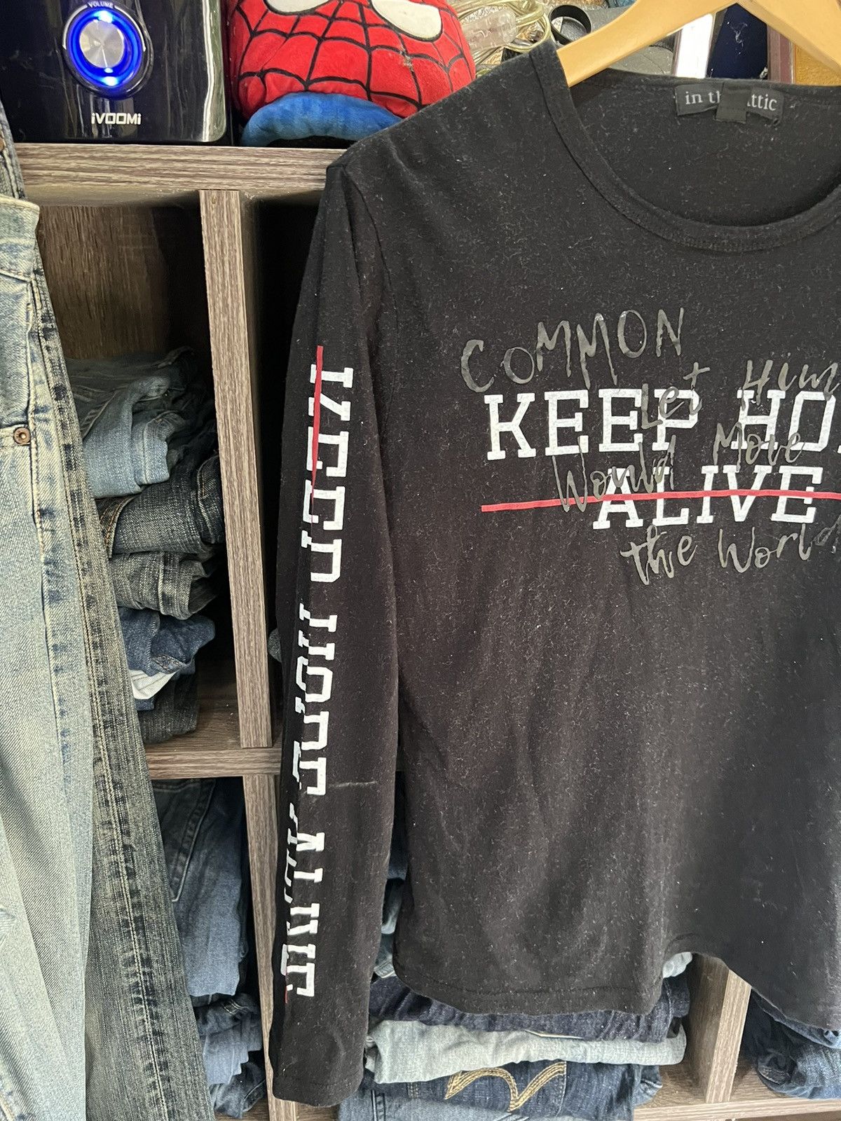 In The Attic 🔥In The Attic Keep Hope Alive Long Sleeves Size US S / EU 44-46 / 1 - 4 Thumbnail