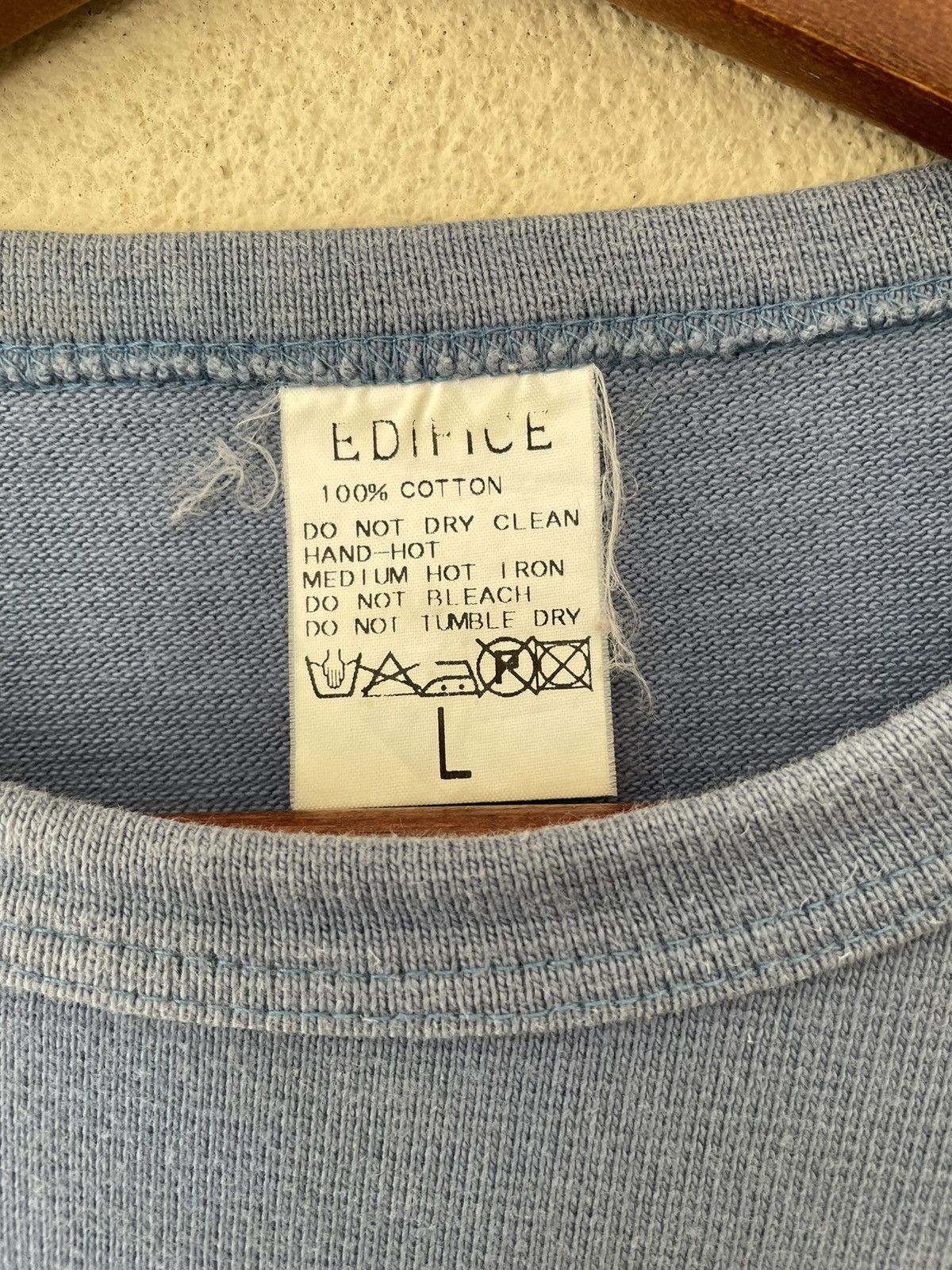Edifice Japan × Japanese Brand × Vintage VINTAGE EDIFICE JAPAN SWEATSHIRT Size US L / EU 52-54 / 3 - 7 Thumbnail