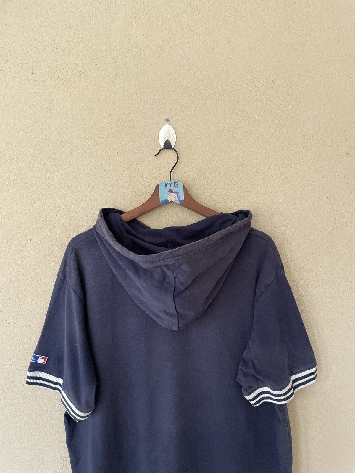 New York Yankees NEW YORK YANKEES SHORT SLEEVE HOODIE Size US XXL / EU 58 / 5 - 6 Thumbnail