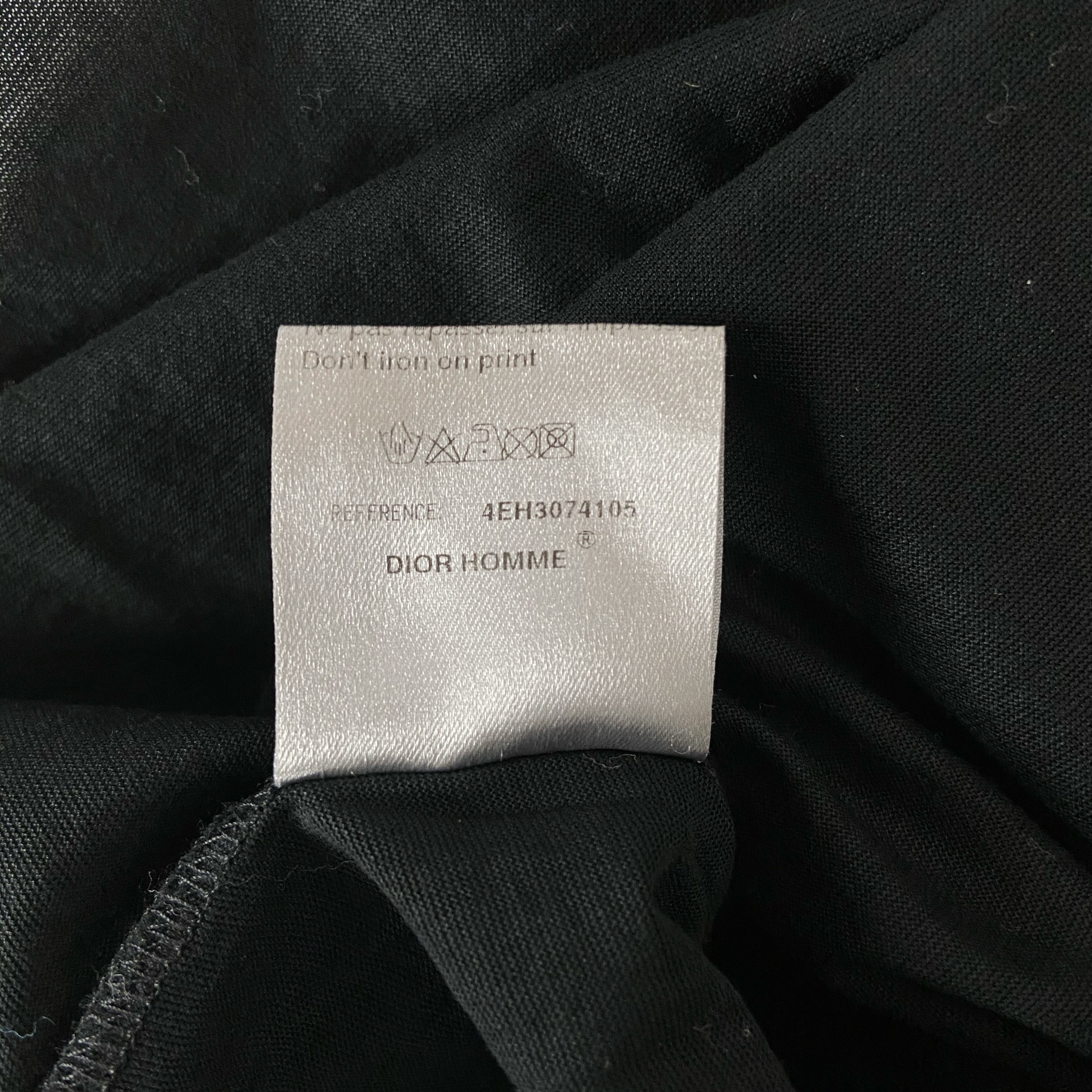 Dior × Hedi Slimane S/S 2004 "Strip" Printed Tank Top (SS04, Homme, Archive) Size US XS / EU 42 / 0 - 6 Thumbnail
