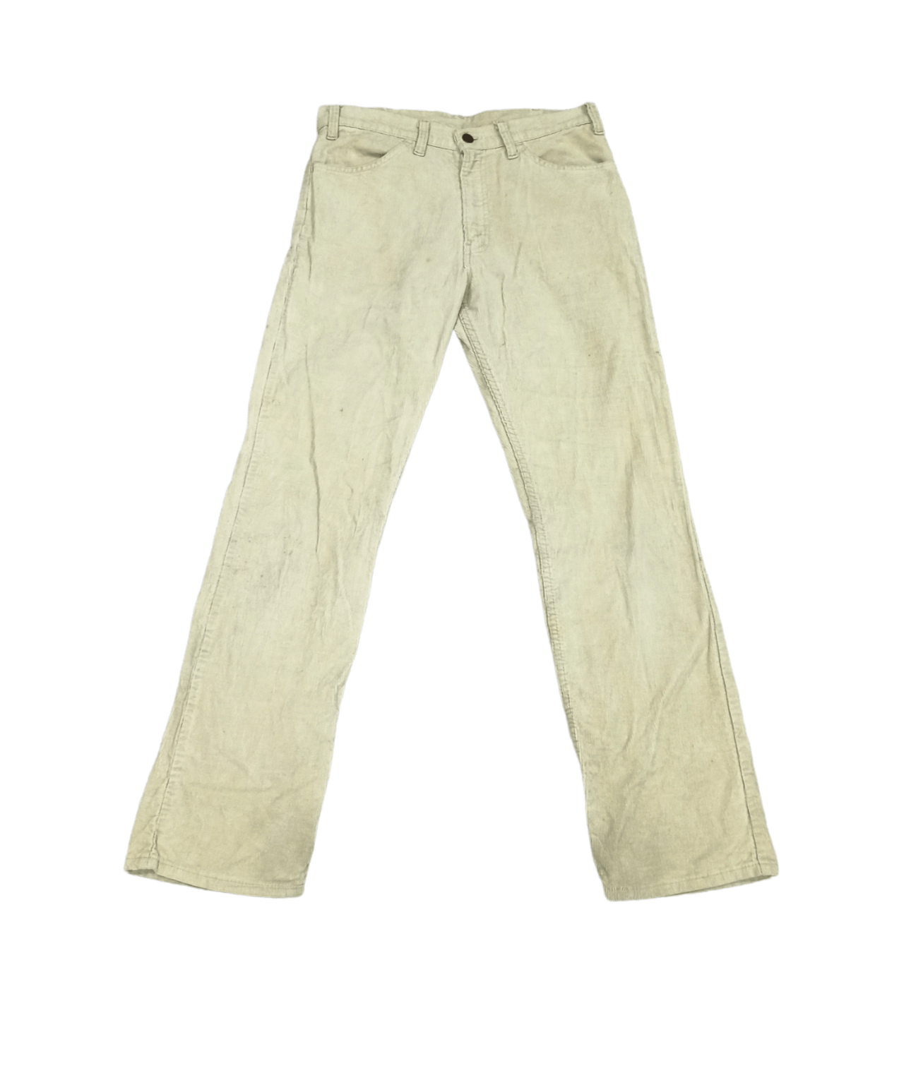 Vintage 1983 Levis 519 Talon Zipper Corduroy Denim