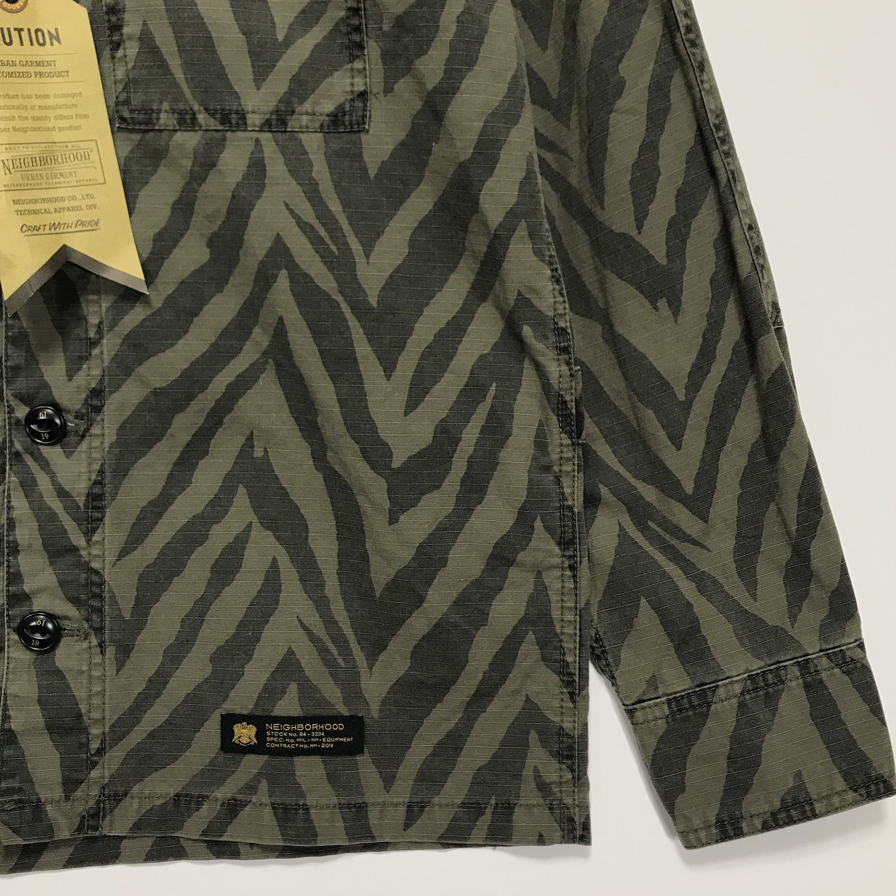 Neighborhood [S] DS! NEIGHBORHOOD 14AW MIL-BDU ZEBRA C-SHIRT JACKET Size US S / EU 44-46 / 1 - 8 Thumbnail