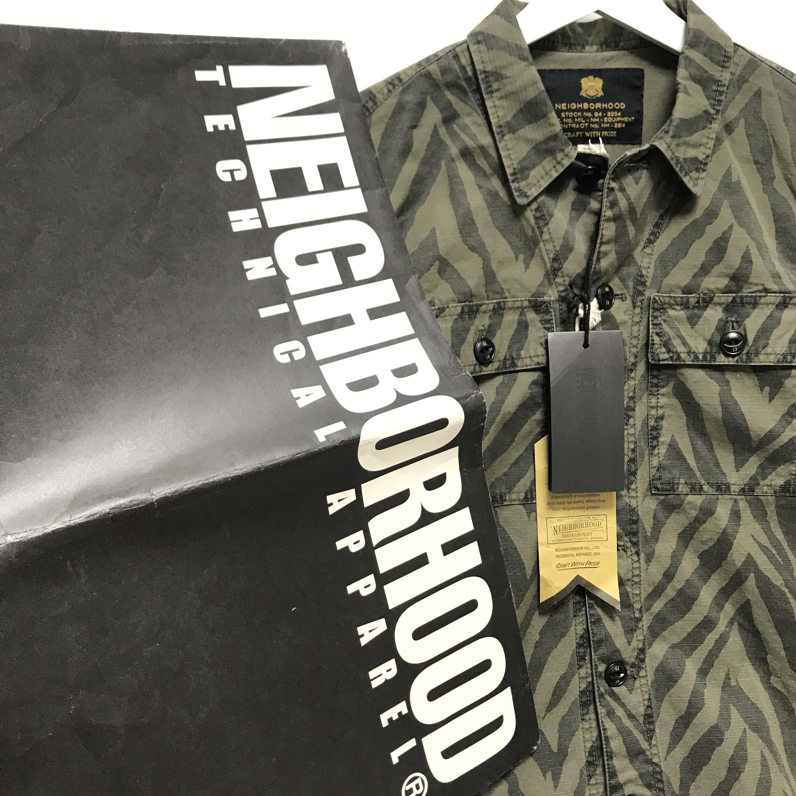 Neighborhood [S] DS! NEIGHBORHOOD 14AW MIL-BDU ZEBRA C-SHIRT JACKET Size US S / EU 44-46 / 1 - 2 Thumbnail