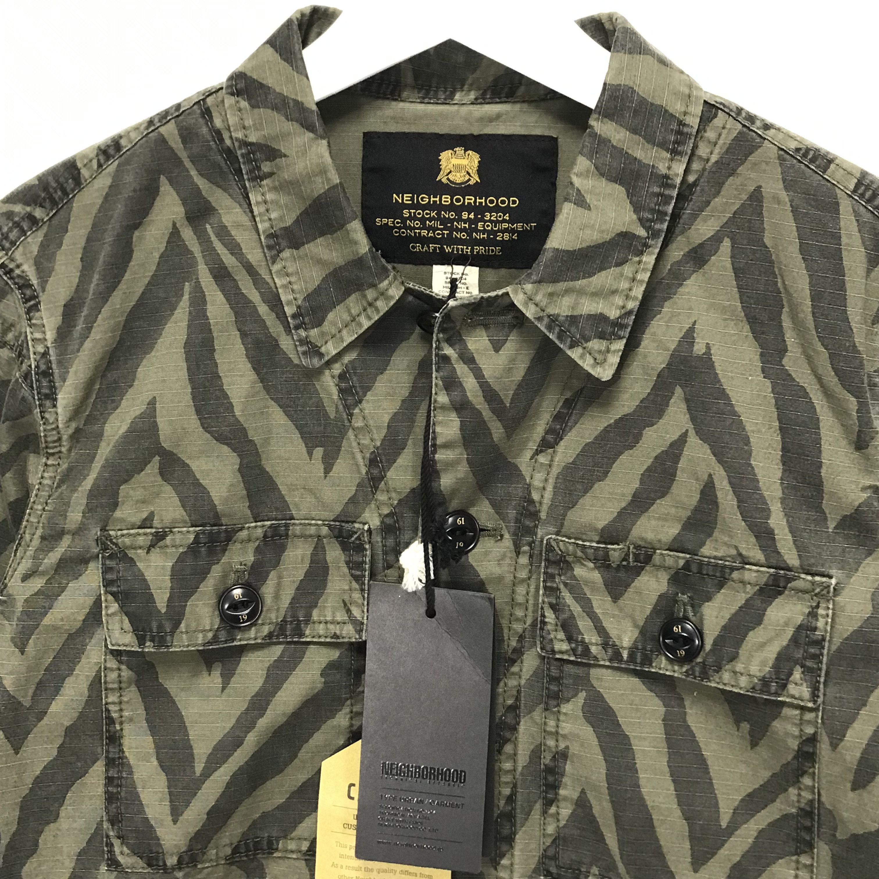 Neighborhood [S] DS! NEIGHBORHOOD 14AW MIL-BDU ZEBRA C-SHIRT JACKET Size US S / EU 44-46 / 1 - 3 Thumbnail