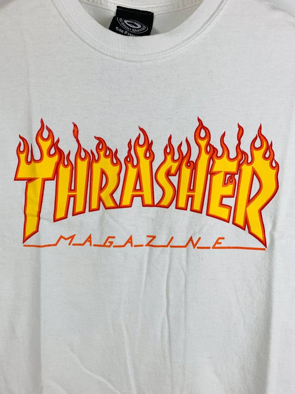 Thrasher Thrasher t-shirt short slleeve white S Size US S / EU 44-46 / 1 - 3 Thumbnail