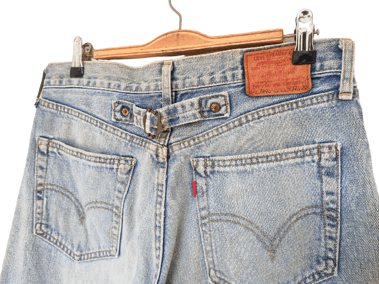 Levi's Big E Vintage Levis 702 Selvedge denim Size US 32 / EU 48 - 4 Thumbnail