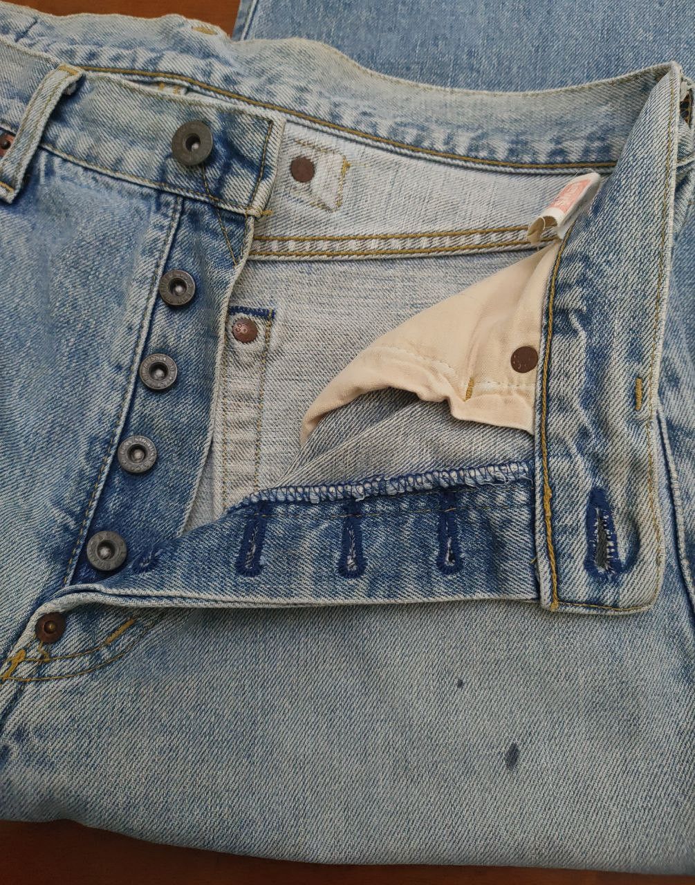 Levi's Big E Vintage Levis 702 Selvedge denim Size US 32 / EU 48 - 5 Thumbnail