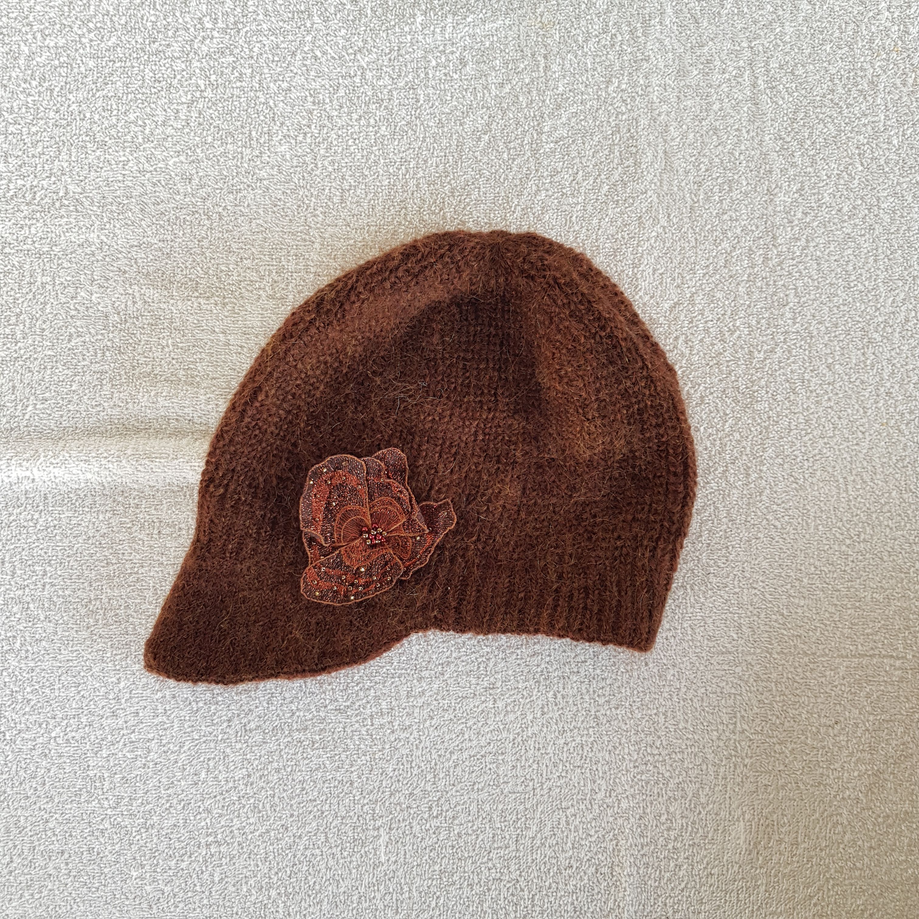 Anna Sui × Vintage Vintage Anna Sui Hats Snow Cap Faux Fur Knitted Beanie Size ONE SIZE - 7 Thumbnail