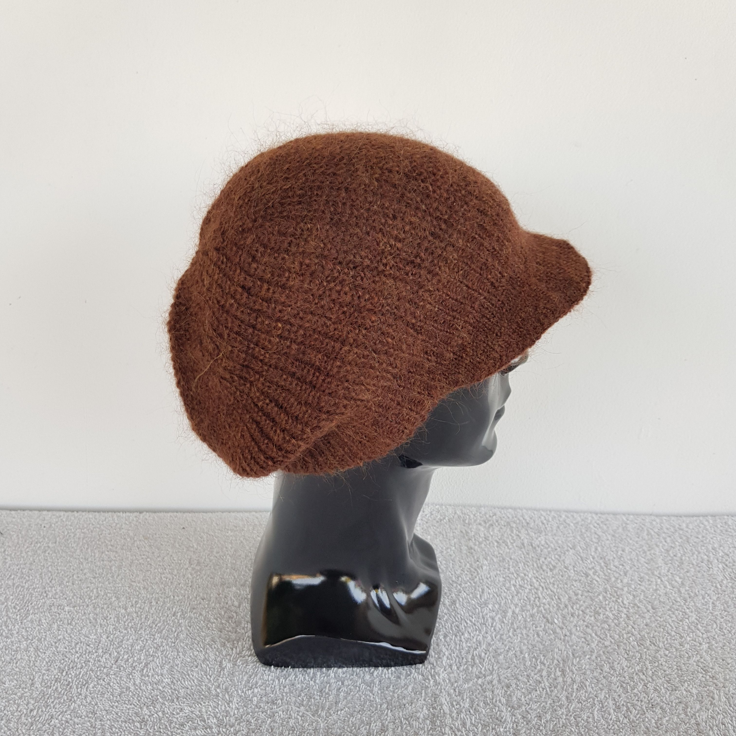 Anna Sui × Vintage Vintage Anna Sui Hats Snow Cap Faux Fur Knitted Beanie Size ONE SIZE - 3 Thumbnail