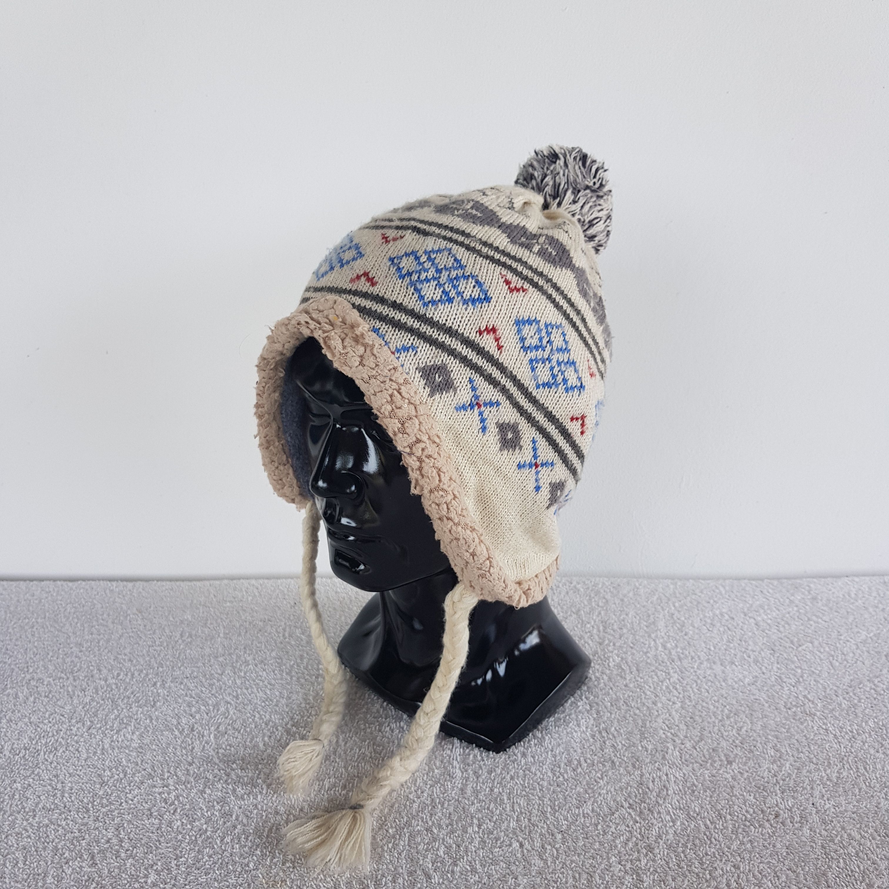 Vintage Vintage Goldwin Beanie Snow Cap Earflap Hats - AC10156. Size ONE SIZE - 1 Thumbnail