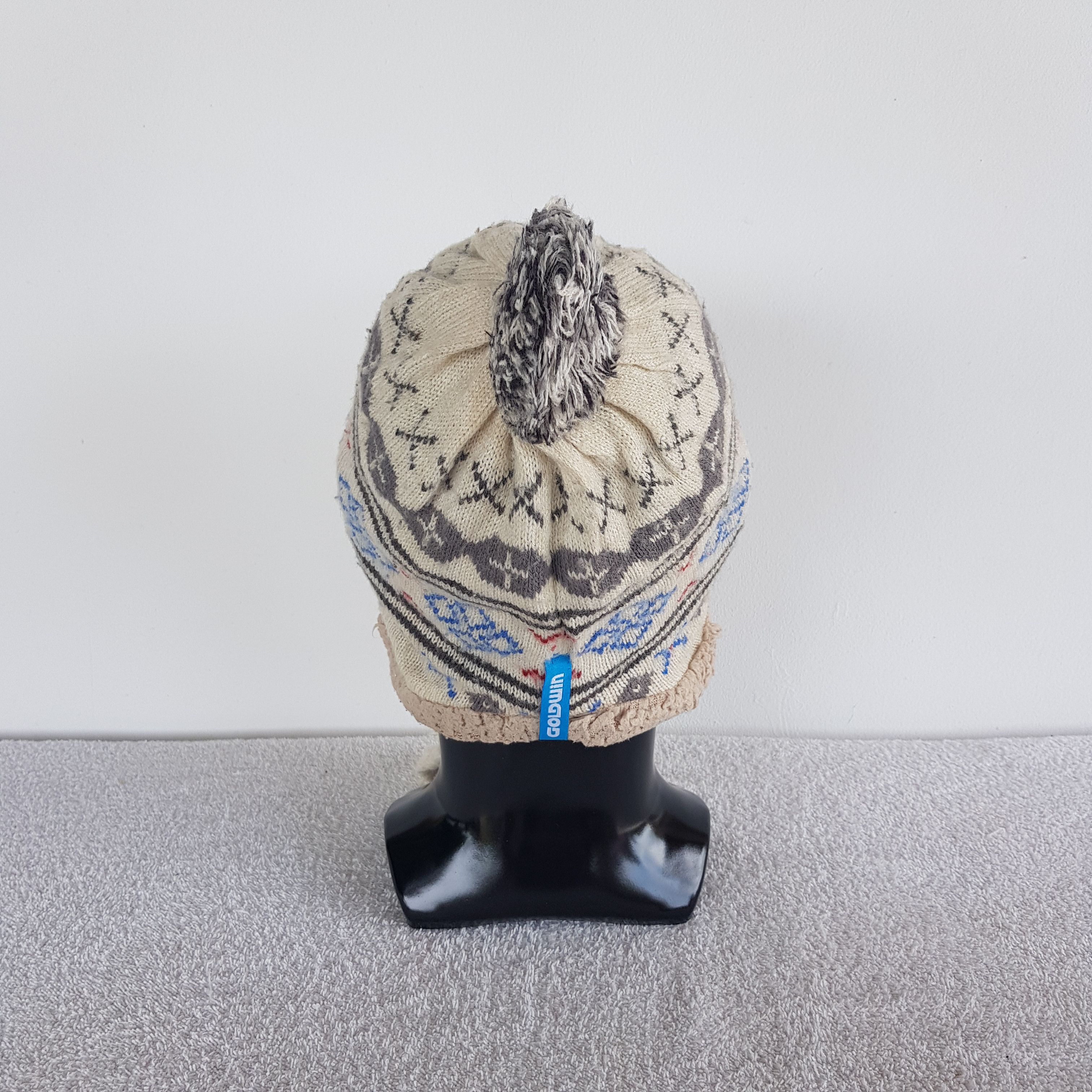 Vintage Vintage Goldwin Beanie Snow Cap Earflap Hats - AC10156. Size ONE SIZE - 4 Thumbnail