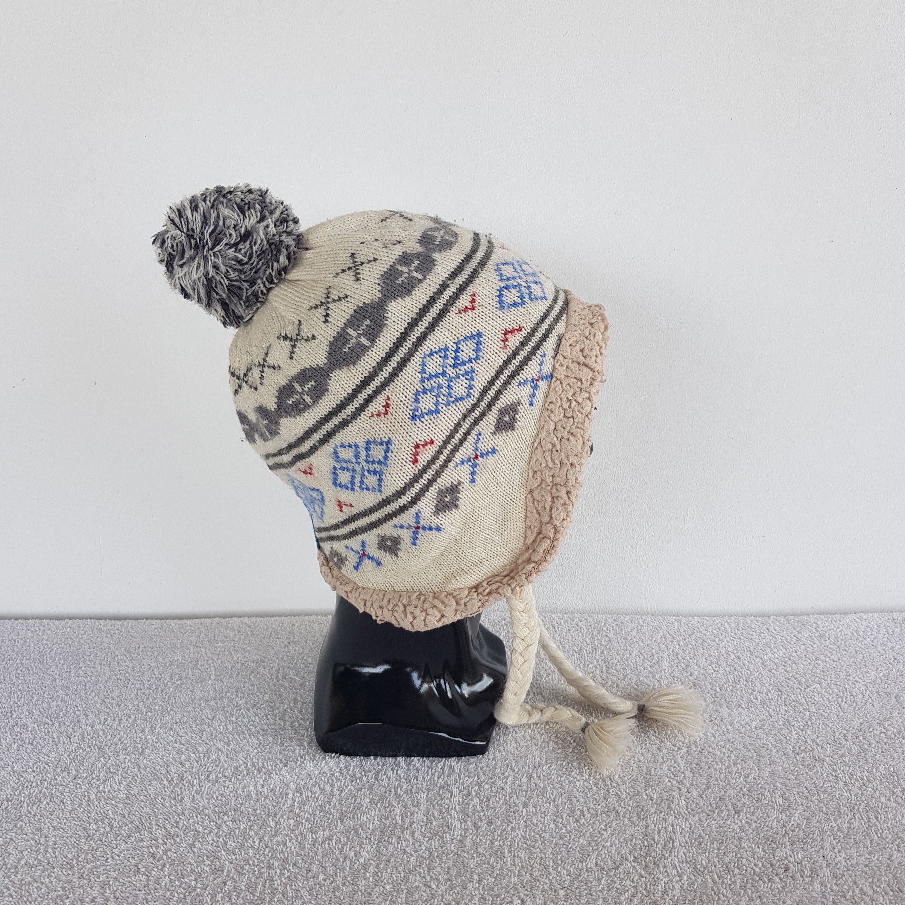 Vintage Vintage Goldwin Beanie Snow Cap Earflap Hats - AC10156. Size ONE SIZE - 3 Thumbnail