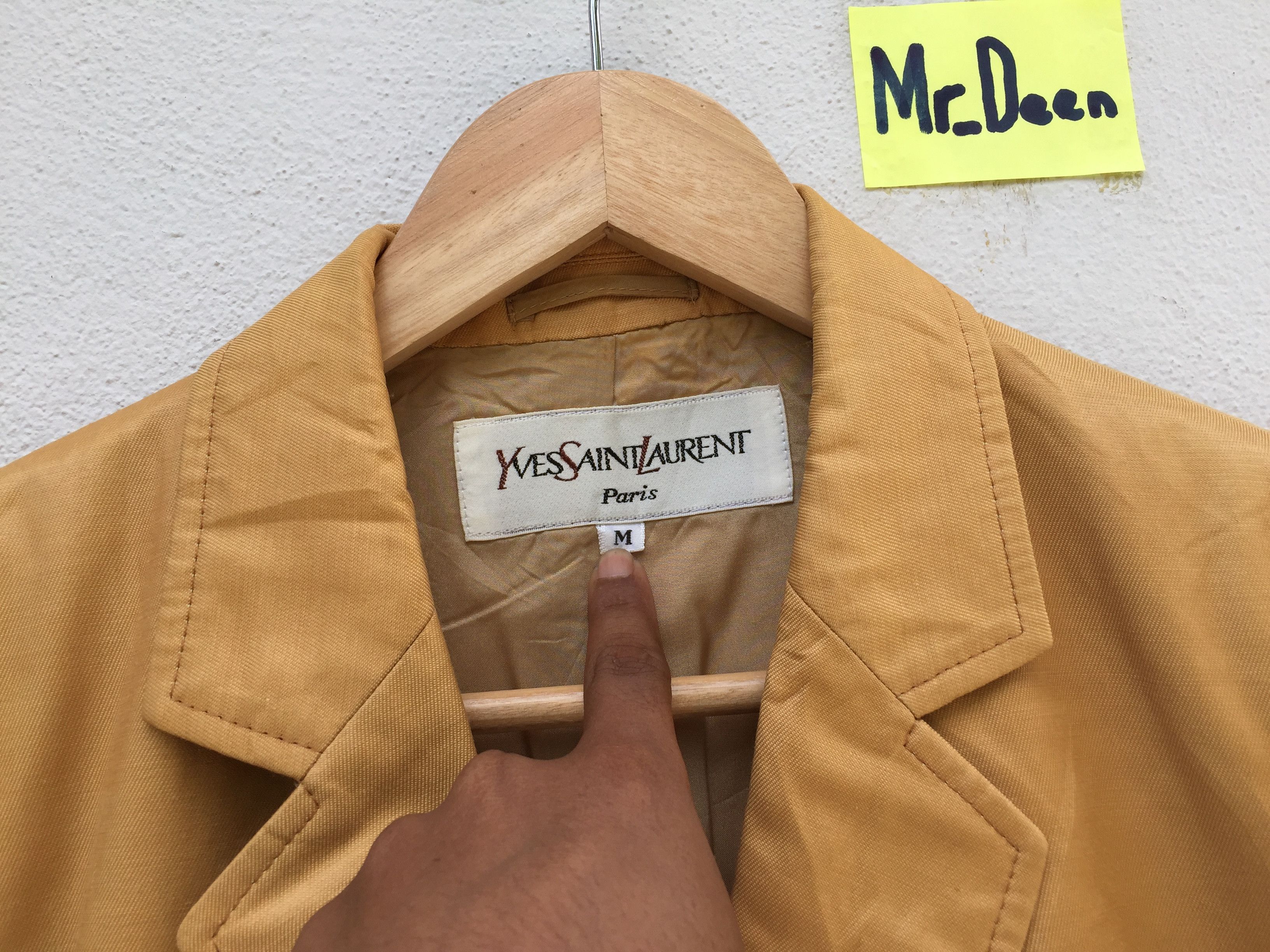 Yves Saint Laurent Yves Saint Laurent Vintage Brown Blazer Size US M / EU 48-50 / 2 - 7 Thumbnail